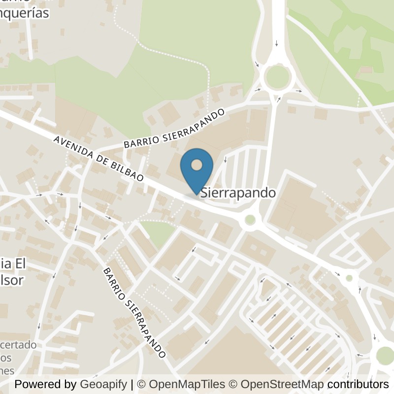 Map: location of Basic-Fit parque comercial Los Ochos Torrelavega in Torrelavega