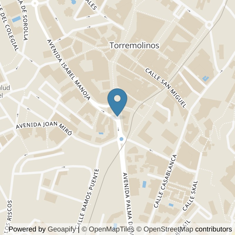 Map: location of Basic-Fit Av. Palma de Mallorca Torremolinos in Torremolinos
