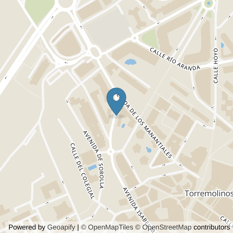 Map: location of Basic-Fit Avenida Isabel Manoja 43 Torremolinos in Torremolinos
