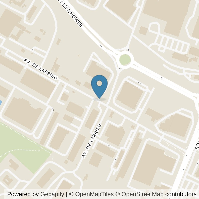Map: location of Basic-Fit Toulouse Avenue de Larrieu 24/7 in Toulouse