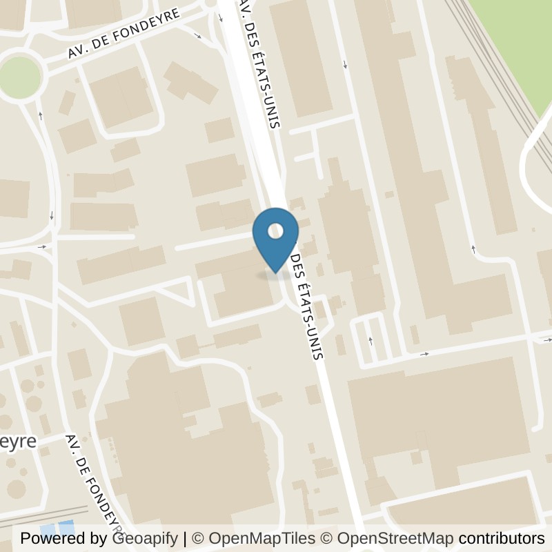 Map: location of Basic-Fit Toulouse Avenue des Etats Unis 185 in Toulouse