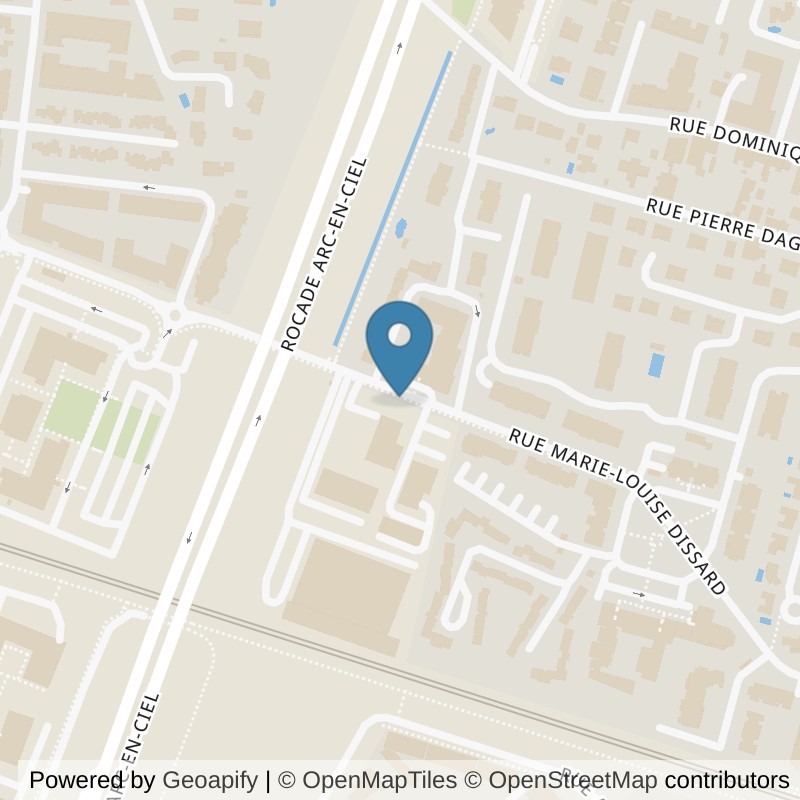 Map: location of Basic-Fit Toulouse Rue Marie Louise Dissard 7 in Toulouse