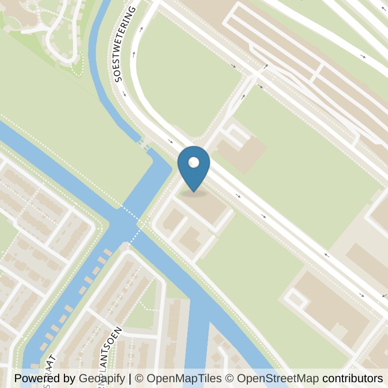 Map: location of Basic-Fit Utrecht Middenwetering 24/7 in Utrecht