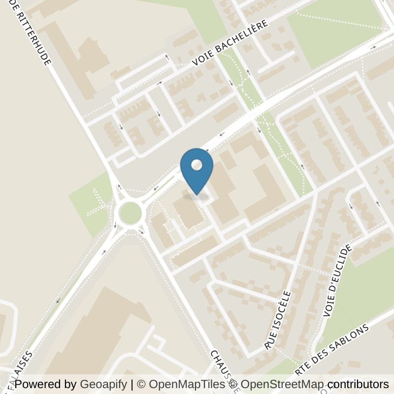 Map: location of Basic-Fit Val-de-Reuil Avenue des Falaises 24/7 in Val-de-Reuil