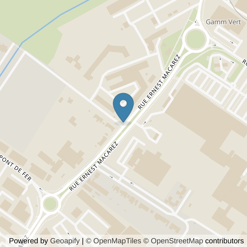 Map: location of Basic-Fit Valenciennes Rue Ernest Macarez 24/7 in Valenciennes