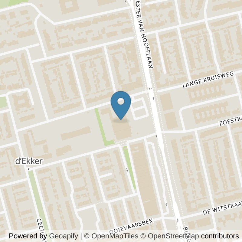 Map: location of Basic-Fit Veldhoven Lange Kruisweg 24/7 in Veldhoven