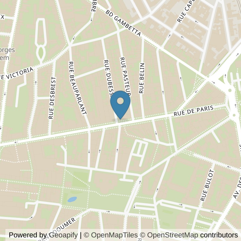 Map: location of Basic-Fit Vichy Rue de Paris in Vichy