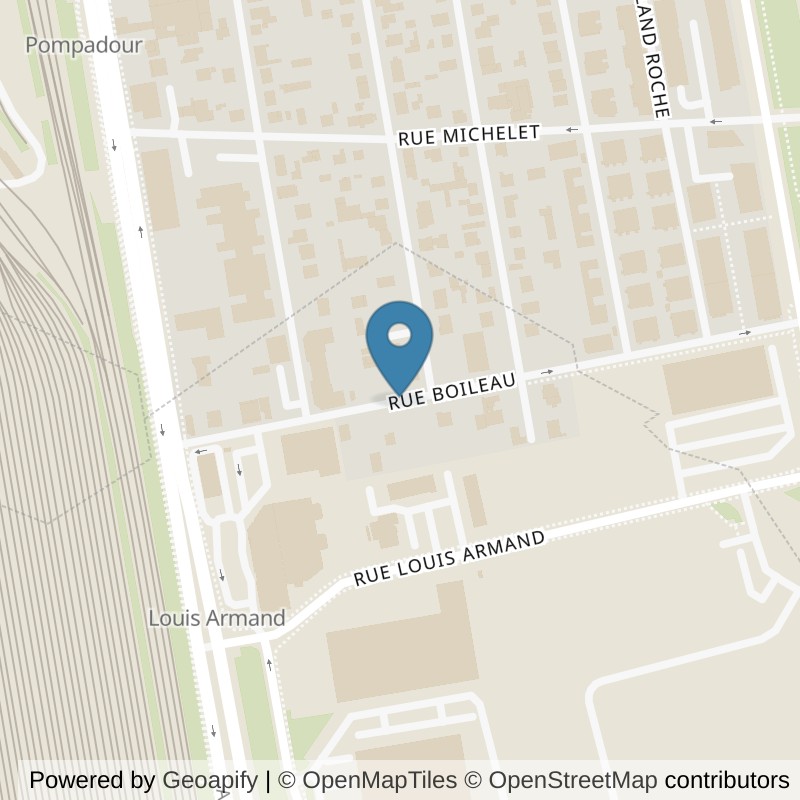 Map: location of Basic-Fit Villeneuve-Saint-Georges Rue Boileau 24/7 in Villeneuve-Saint-Georges