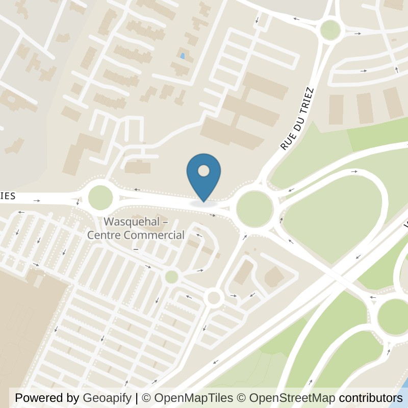 Map: location of Basic-Fit Wasquehal Avenue du Grand Cottignies in Wasquehal