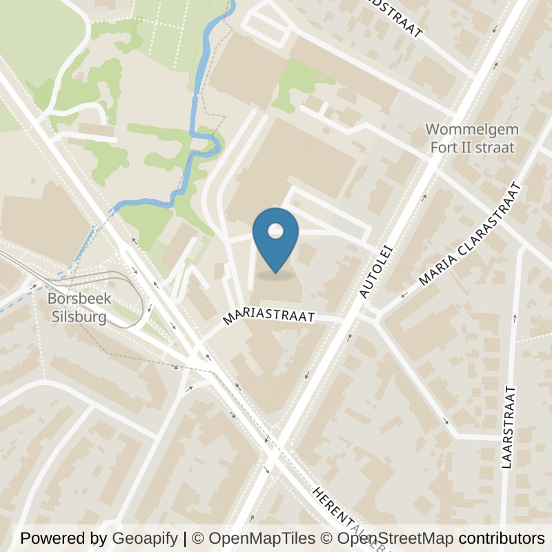 Map: location of Basic-Fit Wommelgem Mariastraat 24/7 in Wommelgem