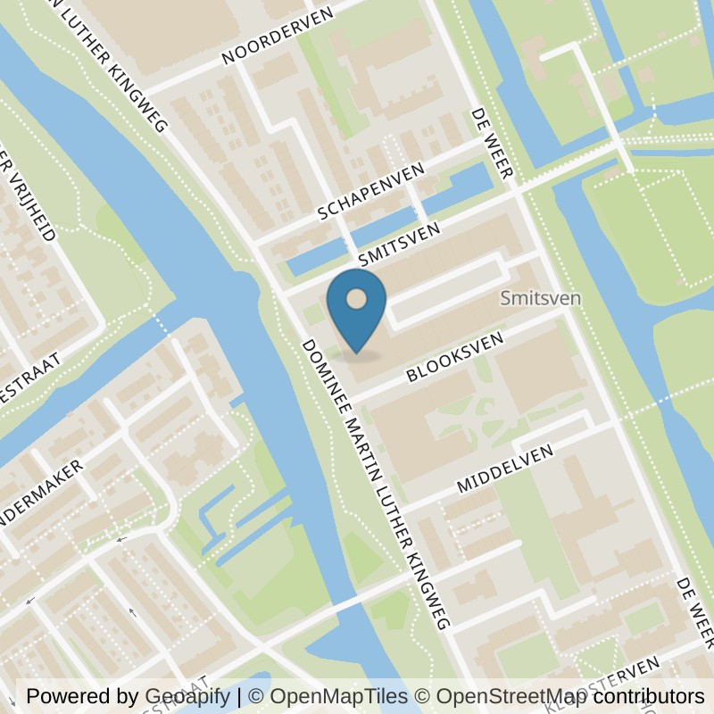 Map: location of Basic-Fit Zaandam Martin Luther Kingweg 24/7 in Zaandam