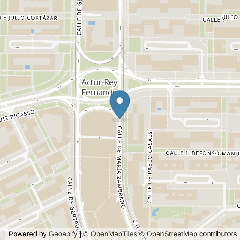 Map: location of Basic-Fit Centro Comercial Actur Zaragoza in Zaragoza