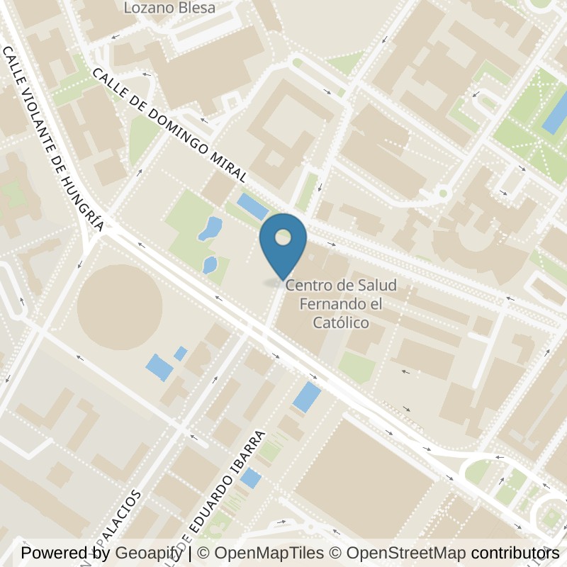 Map: location of Basic-Fit Calle de San Francisco de Borja 5 Zaragoza in Zaragoza
