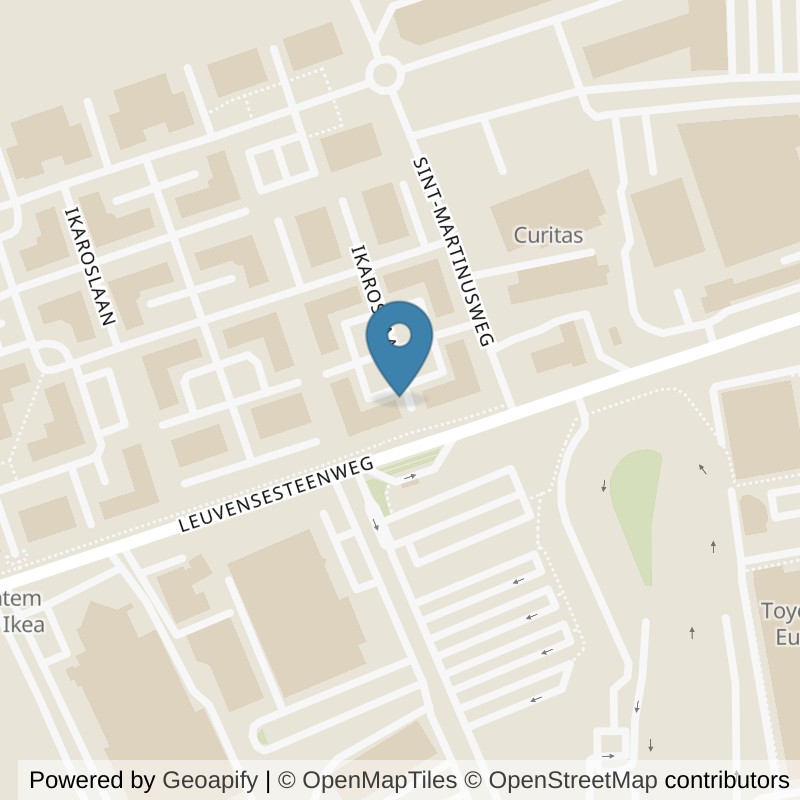 Map: location of Basic-Fit Zaventem Ikaroslaan 24/7 in Zaventem