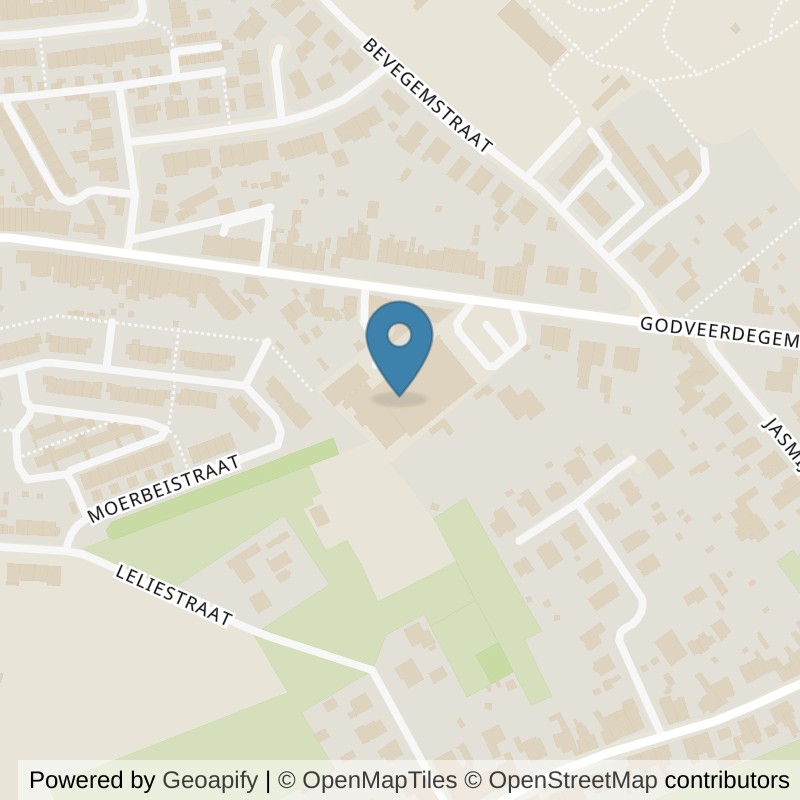 Map: location of Basic-Fit Zottegem 24/7 in Zottegem