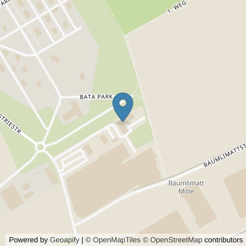 Map: location of Bata Fit in Möhlin