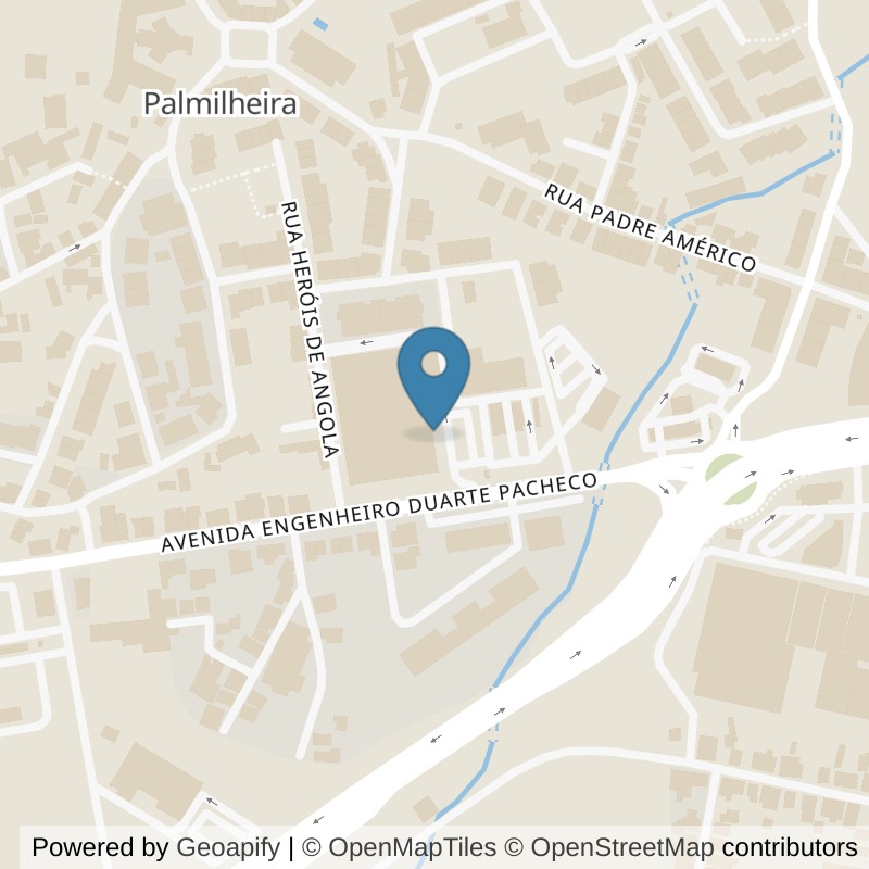 Map: location of Be-Fit Ermesinde in Ermesinde