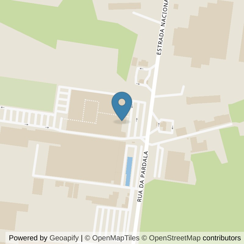 Map: location of Be-Fit Ovar in Ovar