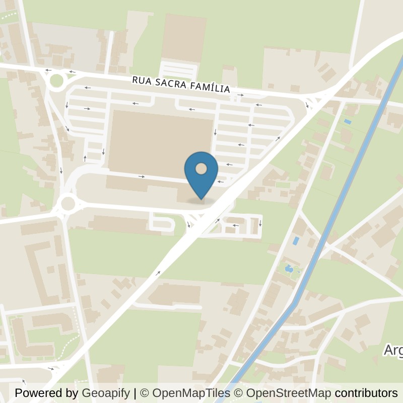 Map: location of Be-Fit P.Varzim / V.Conde in Argivai