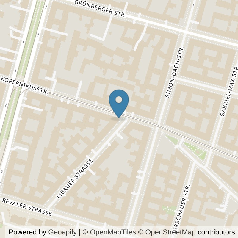 Map: location of BEAT81 Cycle Studio in Berlin