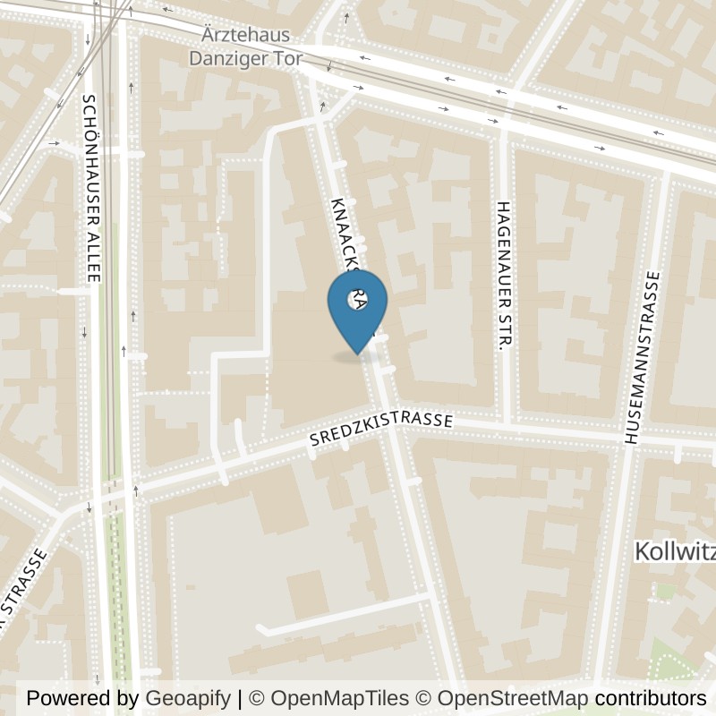 Map: location of BEAT81 Kulturbrauerei CIRCUIT in Berlin