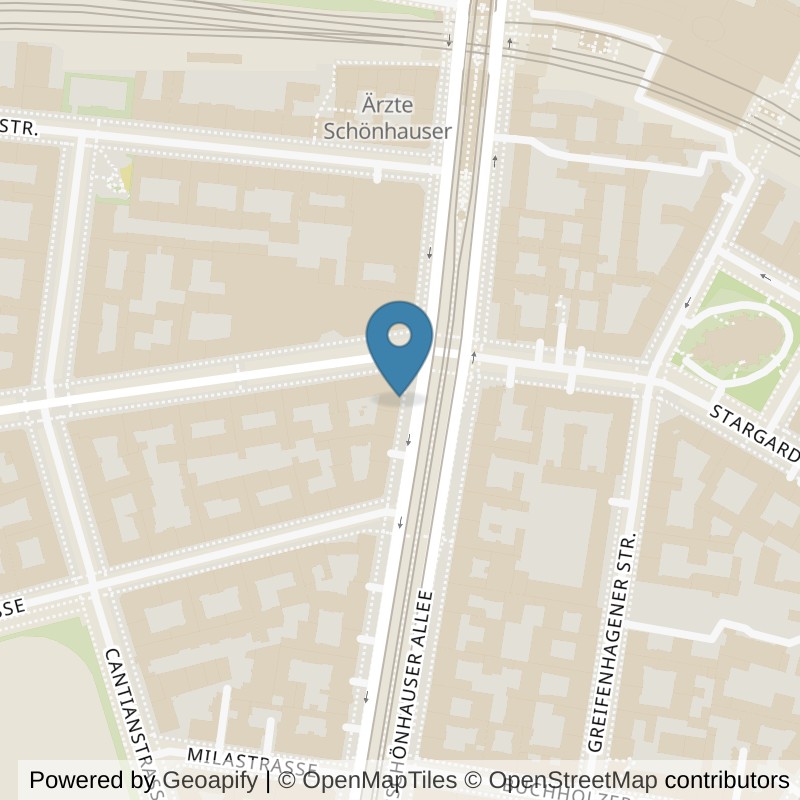 Map: location of BEAT81 Schönhauser RIDE in Berlin