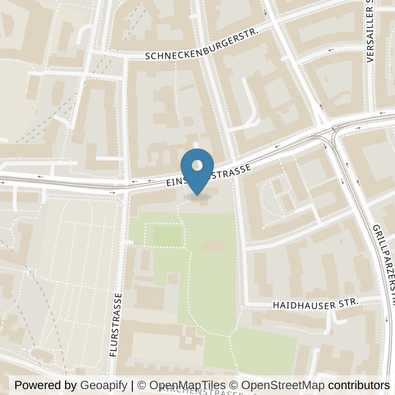 Map: location of BEAT81 Einsteinstraße CIRCUIT in München