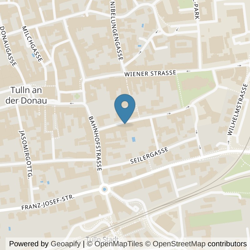 Map: location of Beauty Lab Tulln in Tulln an der Donau