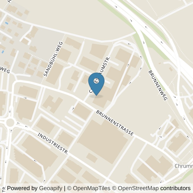 Map: location of Bee Strong Fitness in Volketswil