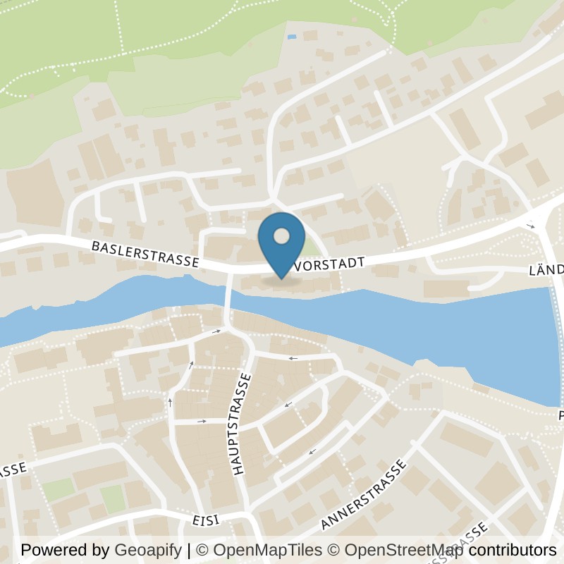 Map: location of BEETROOT GYM BRUGG in Brugg