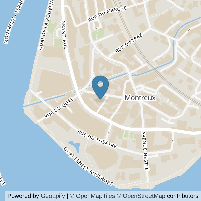 Map: location of Beexfit studio montreux in Montreux