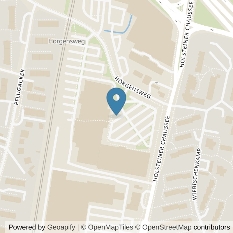 Map: location of beneFit Hamburg Eidelstedt in Hamburg
