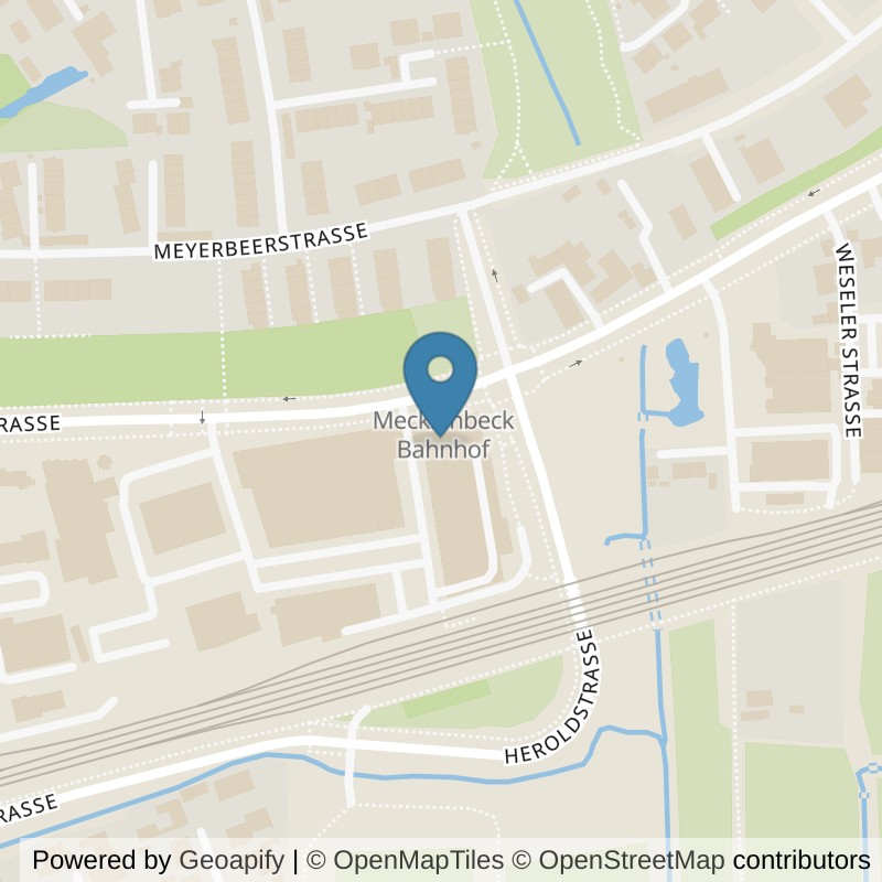 Map: location of beneFit Münster Süd in Münster