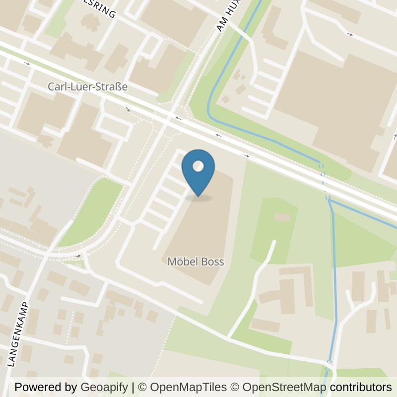 Map: location of benefit-fitness-osnabrueck-fledder in Osnabrück