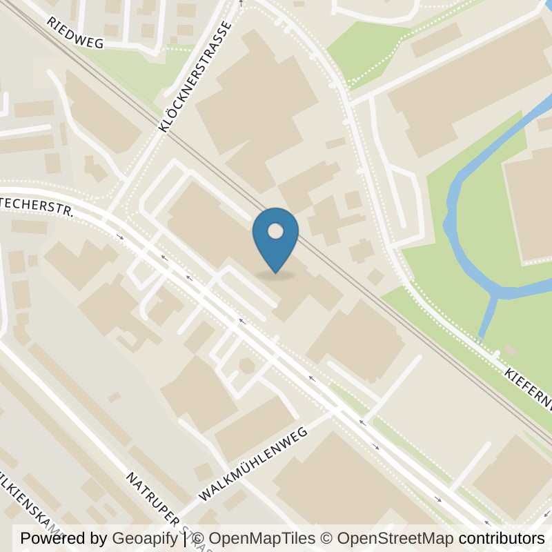 Map: location of benefit-fitness-osnabrueck-pagenstecher-str in Osnabrück