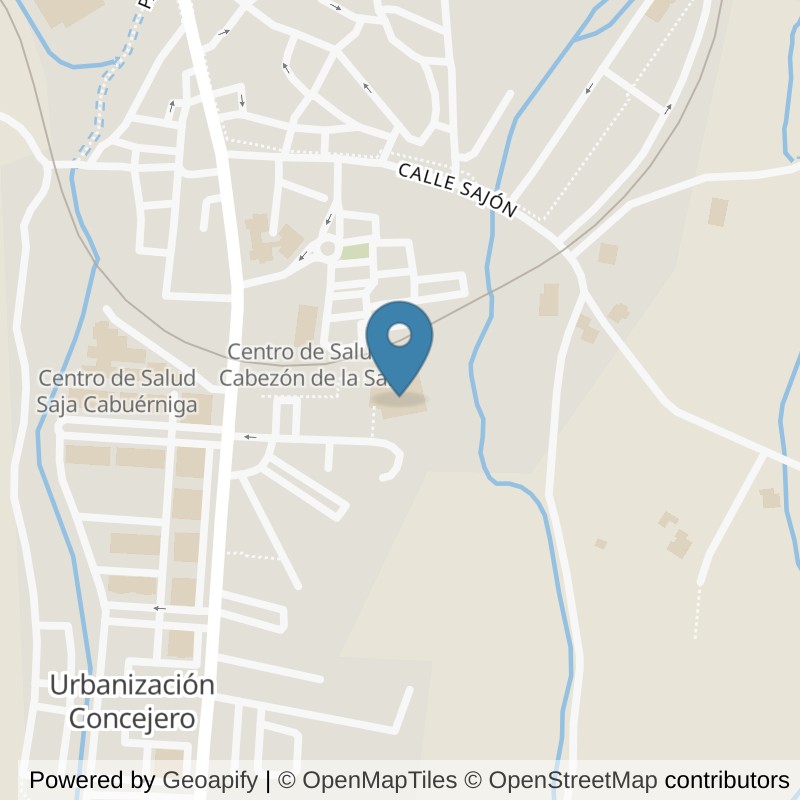 Map: location of BeOne Cabezón in cabezon