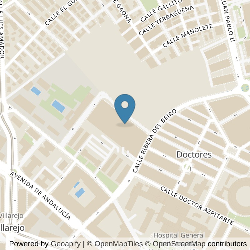 Map: location of BeOne Granada in Granada