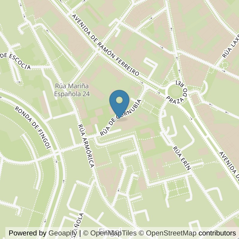 Map: location of BeOne Lugo in Lugo