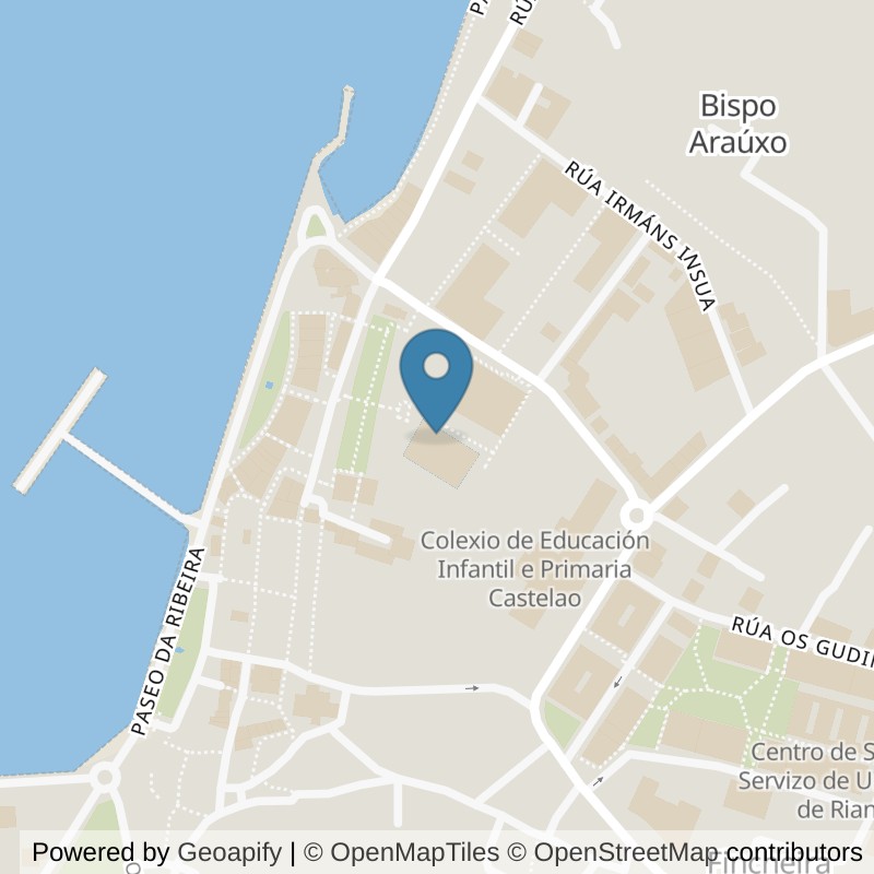 Map: location of BeOne Rianxo in rianxo