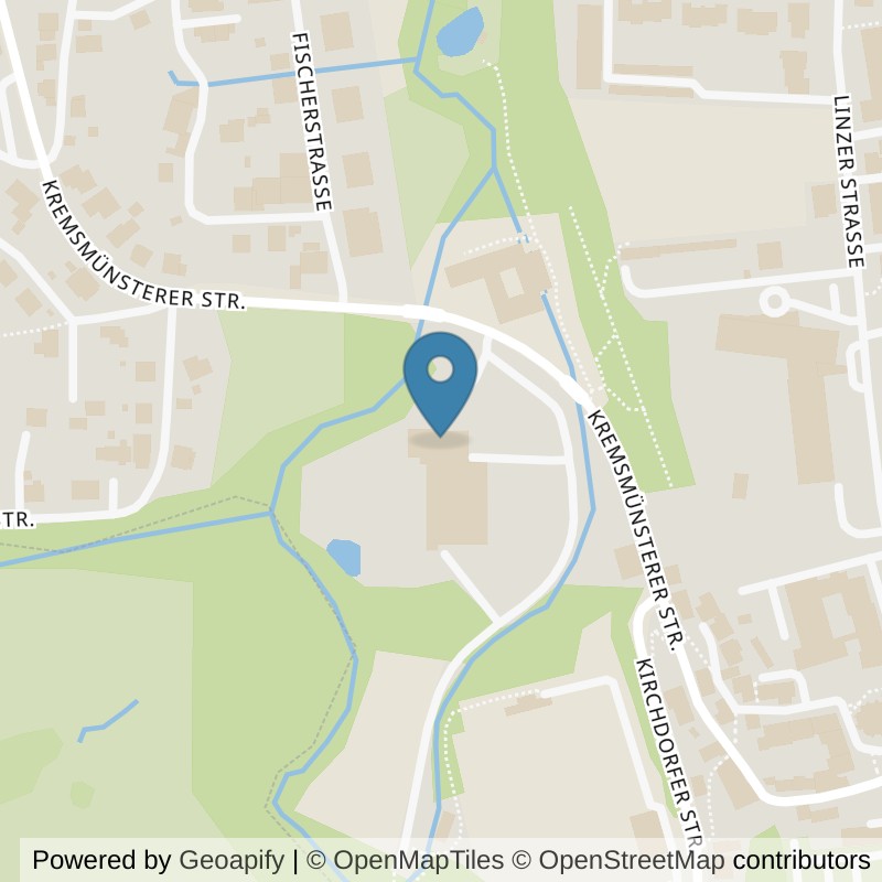 Map: location of Bert's Fitness in Bad Hall