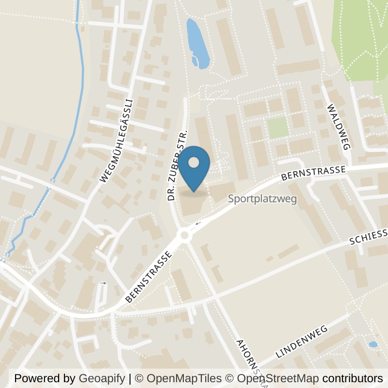 Map: location of Bfit in Ostermundigen
