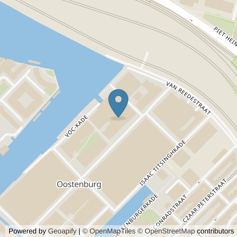 Map: location of BigGym Amsterdam in Amsterdam