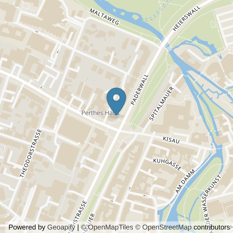 Map: location of Bionic Sport Paderborn Paderwall in Paderborn