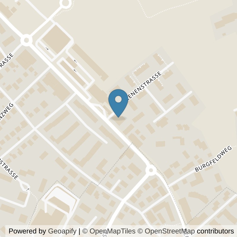 Map: location of Black Dragon Gym in Steffisburg