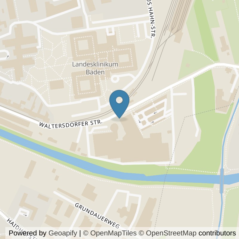 Map: location of BN4FIT in Baden