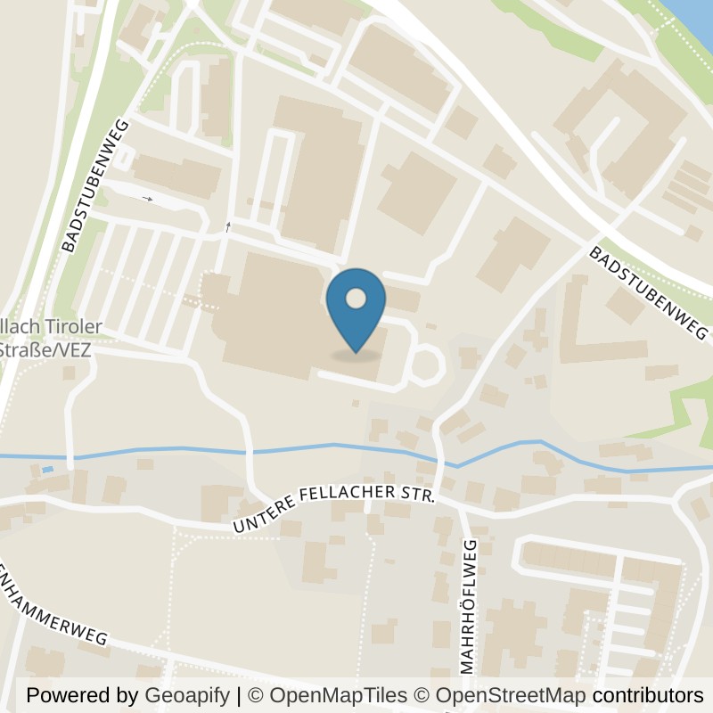 Map: location of Body and Sun in Villach