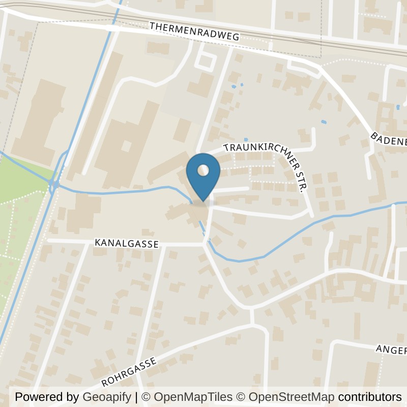 Map: location of Body Factory in Traiskirchen