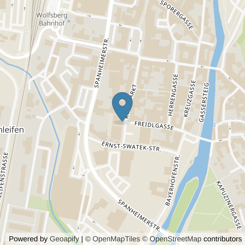 Map: location of Body Street in Wolfsberg