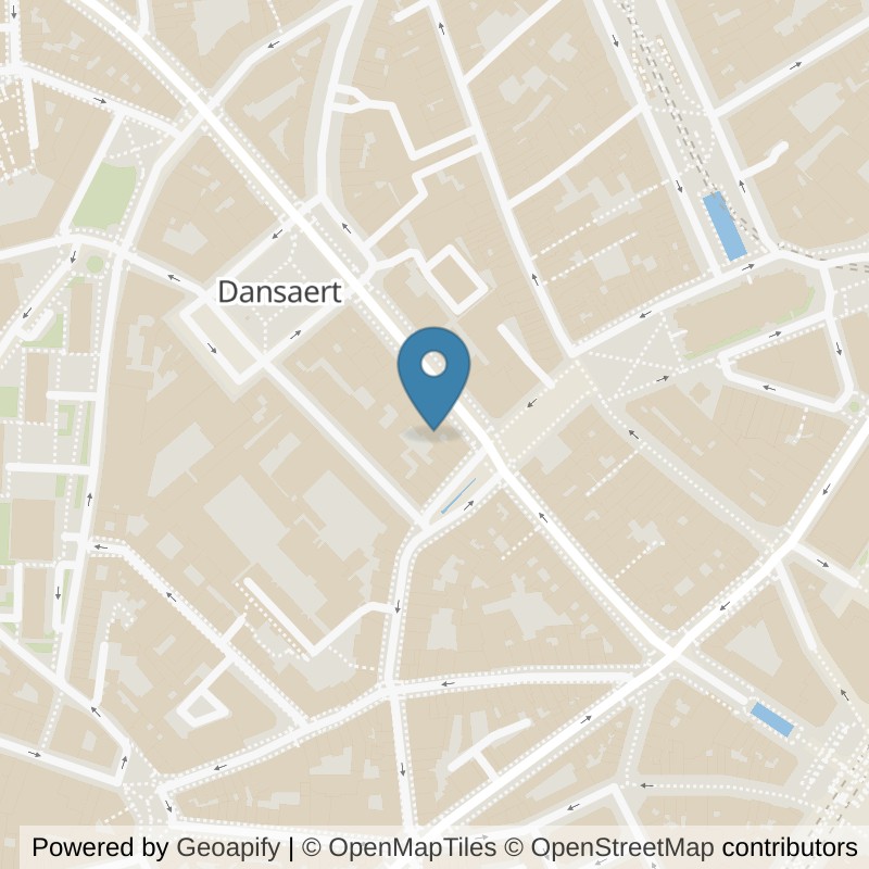 Map: location of Body Training Studio Brussels-City in Brussel