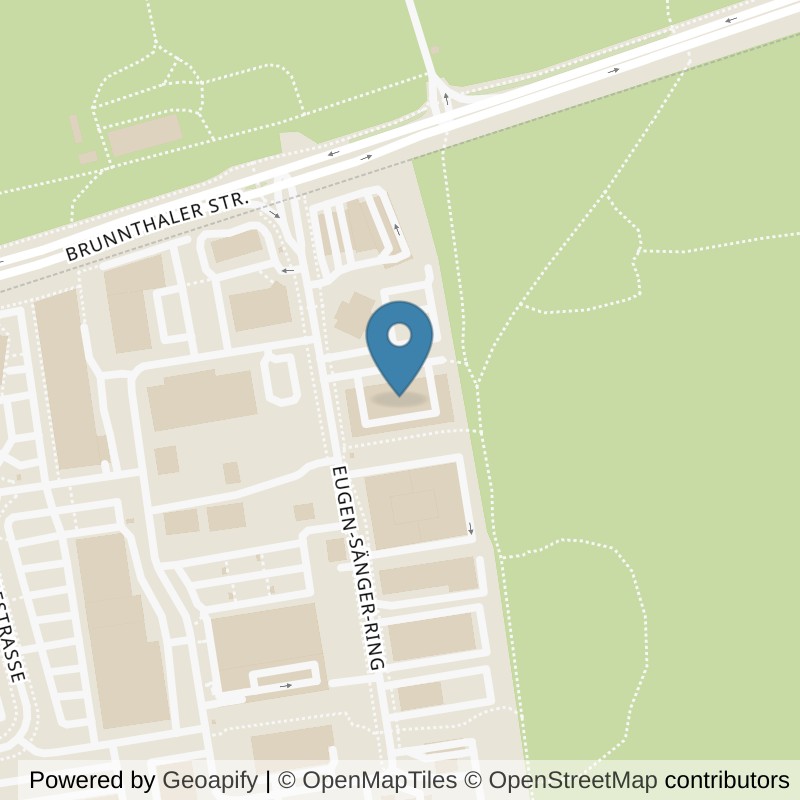 Map: location of body + soul Center Brunnthal in Brunnthal